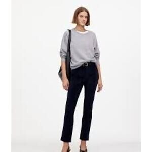 Madewell The Tall Slim Straight Trouser Pant in‎ Garment Dye Corduroy 33T NS503